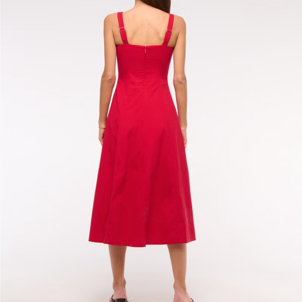The A&F Mila Stretch Midi Dress - Picture 2 of 6